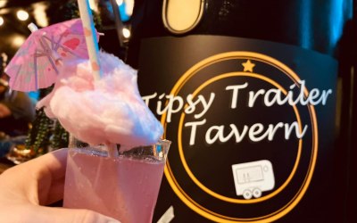 One of our cocktails. Fluffy cloud can have as a mocktail too. 