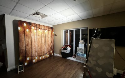 Magic Mirror with backdrop