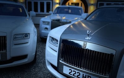 A selection of our Rolls Royce’s 
