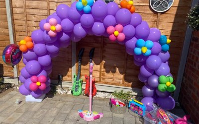 Trolls themed arch
