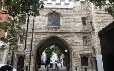 Wedding venue St John's Gate Clerkenwell