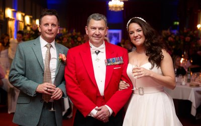 The happy couple