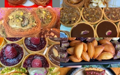 dessert selection