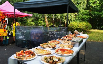 Pizza buffets available. 