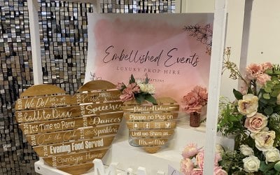 Sweet Cart and Personalised Signage