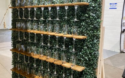 Champagne/Prosecco Wall
