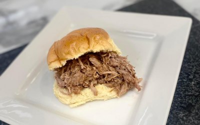 Pulled pork roll