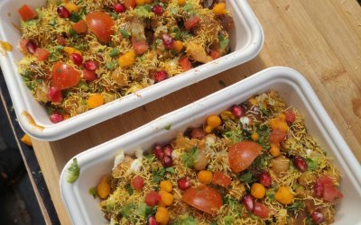 Samosa Chaat 