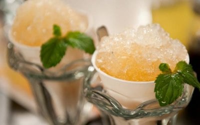Orange Shaved Ice 