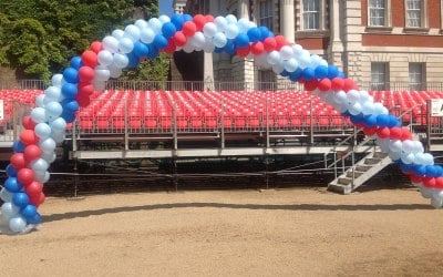 Larch balloon arches