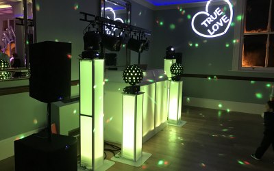 Platinum Wedding Disco Package & Gobo