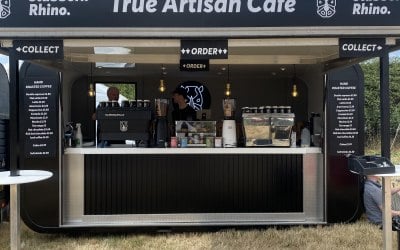 The supercharged pod at The Big Feastival