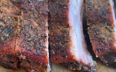 Smoked BBQ Pork ribs