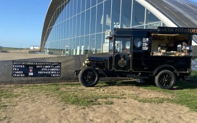 Catering at Duxford war museum 