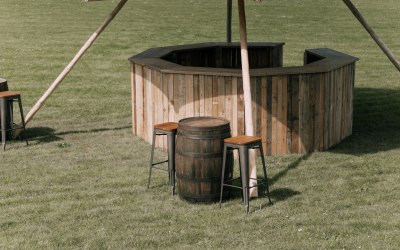 Circular bar under Mini Hat tipi