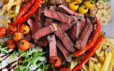 Sirloin Steak platter