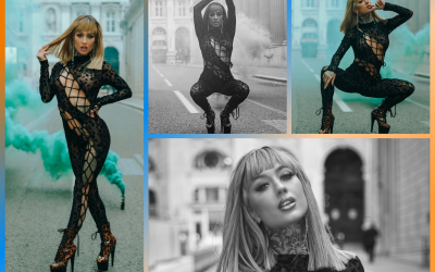 We provide street photography portrait sessions for photography events for models portfolios.
