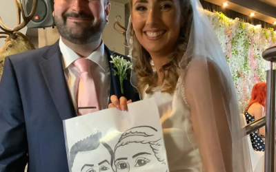 Wedding Caricature is seriously fun!