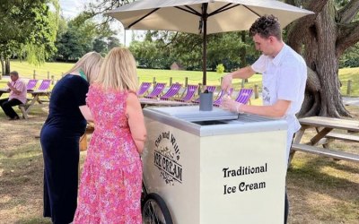 High end clients, with help of Shropshire Festivals. 