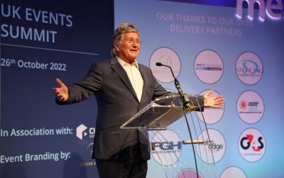Host, UK Events Summit Dinner 2022, The Point Conference Centre, Emirates Old Trafford, 2022.