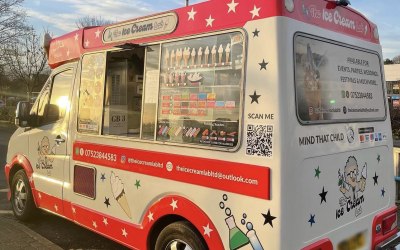 Our ice cream van!