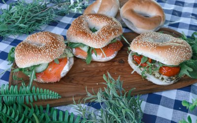 a selection of our bagels 