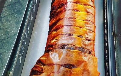 Hog Roast with irresistable crackling