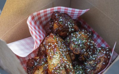 BBQ Honey chicken wings