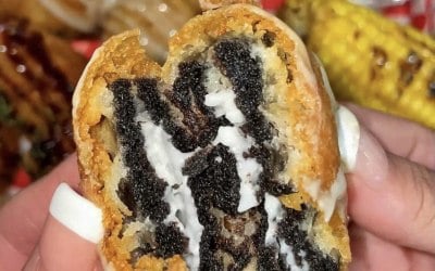 Deep fried oreos