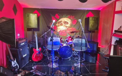Our full recording studio 