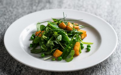 Peas salad