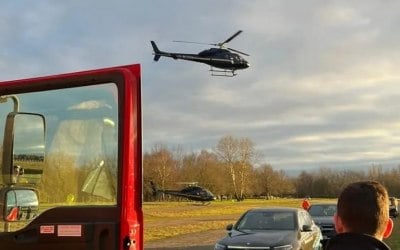 Covering executive helicopter operations