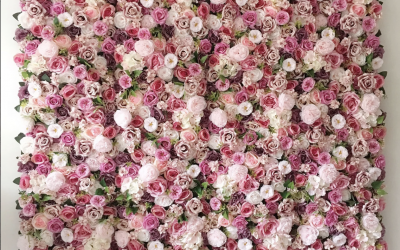 Pink Flower wall