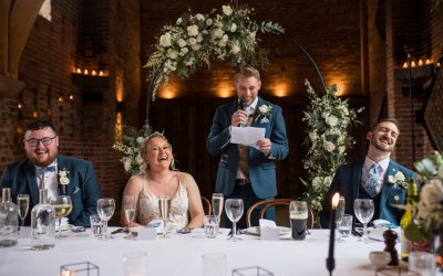 I love the laugh, the smiles and even the tears during speeches.