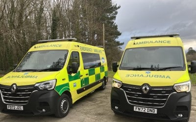 Two of our fleet