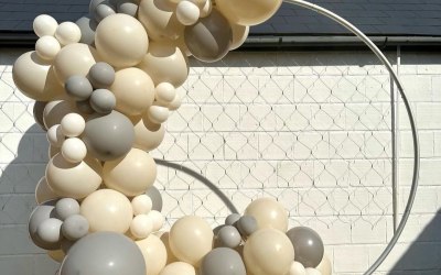 Large Half Balloon Arch