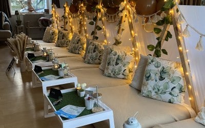 Not only can the little ones enjoy sleepovers but the pre teens and teenagers can have a grown up style sleepover. Also perfect style for adults with our bell tent. 