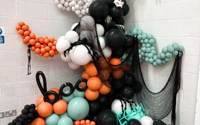Halloween set up 