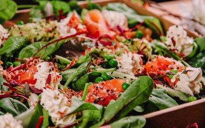 Deconstructed California Roll Salad