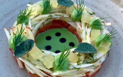 Smoked salmon, fennel, apple & dill