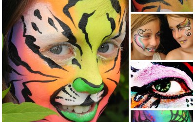 Eventertainers face painting kids adults