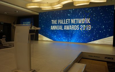 LED wall for an Awards evening