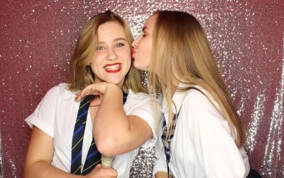 Silver Photo Booth