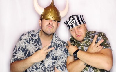 White Photo Booth