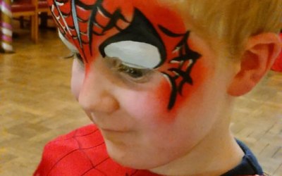 Mayfly Face and Body Art