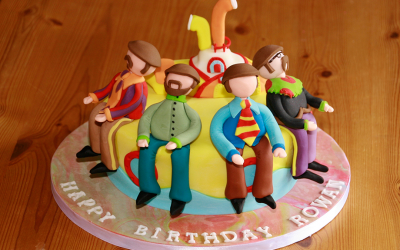 Beatles Birthday Cake