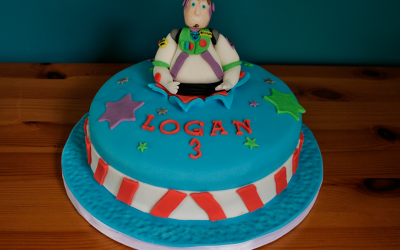 Buzz Lightyear Birthday Cake