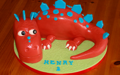 Dragon Birthday Cake