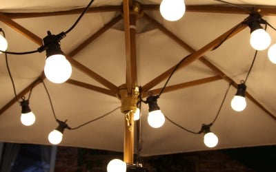 Super Hot Tub Hire - Festoon lights