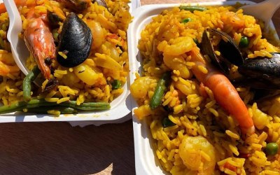 Seafood Paella Portion